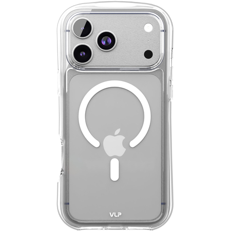 Чехол для iPhone 17 Pro Max VLP Bubble Case с MagSafe White