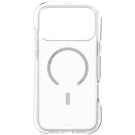 Чехол для iPhone 17 Pro Max VLP Bubble Case с MagSafe White, изображение 2
