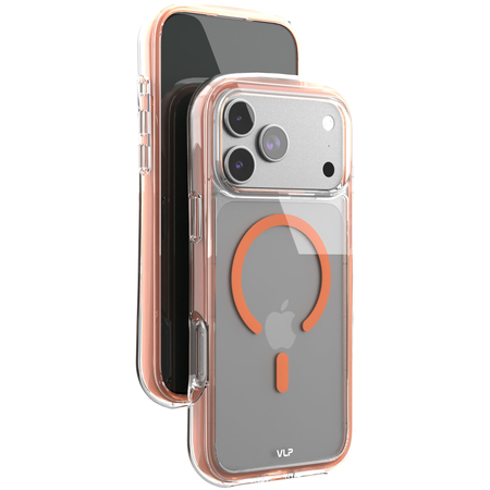 Чехол для iPhone 17 Pro Max VLP Bubble Case с MagSafe Orange, изображение 3