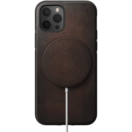 Чехол для зарядного устройства MagSafe Charger Nomad Leather Case Brown, Цвет: Brown / Коричневый, изображение 11