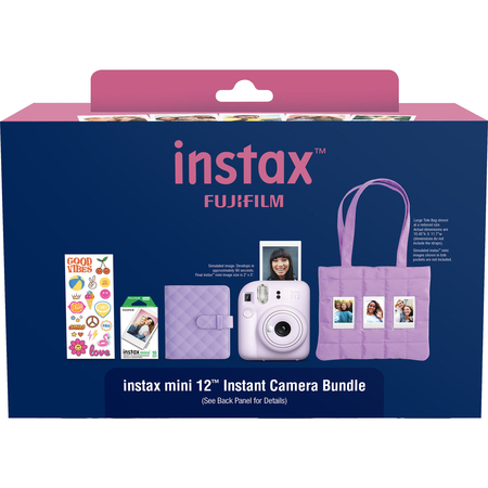 Фотоаппарат Fujifilm Instax Mini 12 Lilac Camera Bundle, Цвет: Purple / Фиолетовый, изображение 7