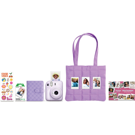 Фотоаппарат Fujifilm Instax Mini 12 Lilac Camera Bundle, Цвет: Purple / Фиолетовый, изображение 6