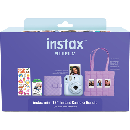 Фотоаппарат Fujifilm Instax Mini 12 Pastel Blue Camera Bundle, Цвет: Blue / Голубой, изображение 9
