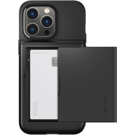 Чехол Spigen Slim Armor CS для iPhone 14 Pro Black