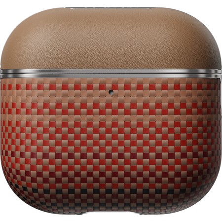 Чехол для AirPods 4 Pitaka Aramid Fiber Case Sunset, изображение 4