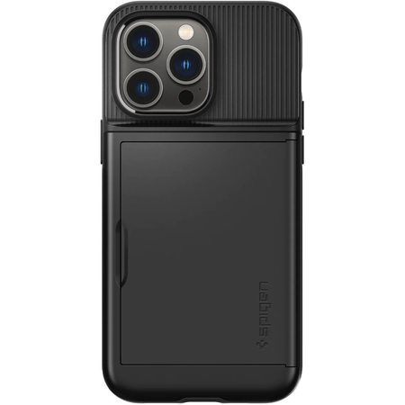 Чехол Spigen Slim Armor CS для iPhone 14 Pro Black, изображение 2