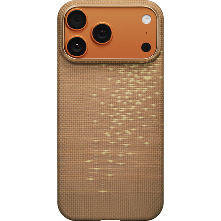 Чехол для iPhone 17 Pro Pitaka Ultra-Slim Case Golden Glint