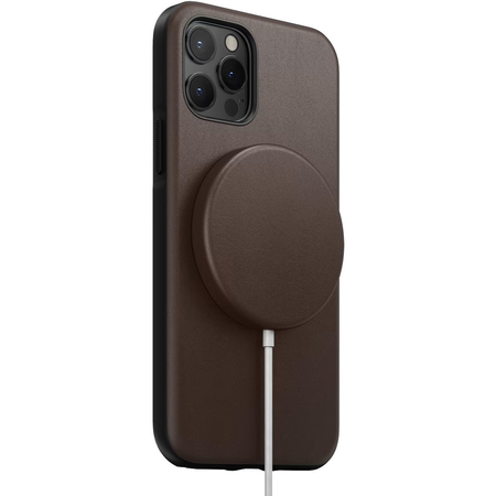 Чехол для зарядного устройства MagSafe Charger Nomad Leather Case Brown, Цвет: Brown / Коричневый, изображение 8