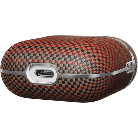 Чехол для AirPods 4 Pitaka Aramid Fiber Case Sunset, изображение 9