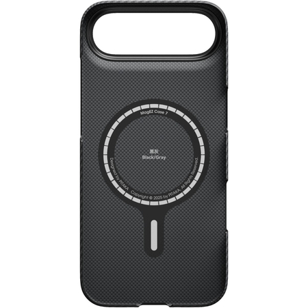 Чехол для iPhone 17 Air Pitaka Ultra-Slim Case Black/Gray, изображение 3