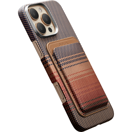 Кардхолдер Pitaka MagSafe Woven Wallet Sunset, изображение 5