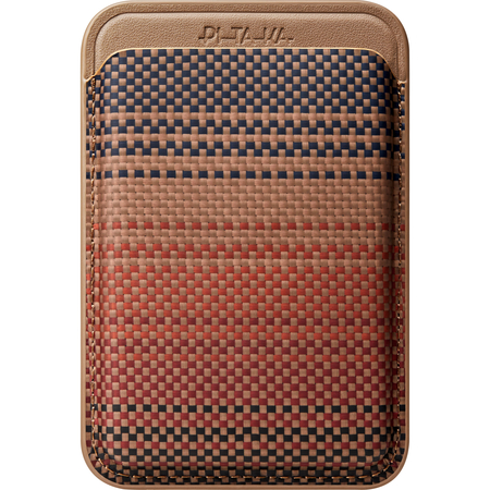 Кардхолдер Pitaka MagSafe Woven Wallet Sunset