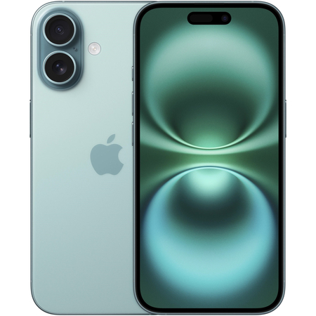 Apple iPhone 16 128GB Teal, Объем встроенной памяти: 128 Гб, Цвет: Green / Зеленый