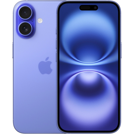 Apple iPhone 16 512GB Ultramarine, Объем встроенной памяти: 512 Гб, Цвет: Purple / Фиолетовый
