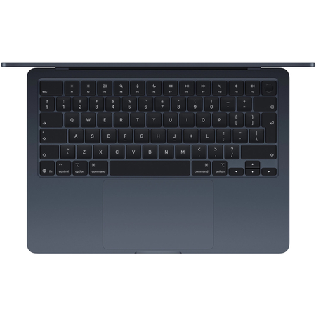 Apple MacBook Air 13 MW133 Midnight (M4 10-Core, GPU 10-Core, 16GB, 512GB), Общий объем твердотельных накопителей (SSD): 512 ГБ, Объем оперативной памяти: 16 ГБ, Цвет: Midnight / Тёмная ночь, изображение 2