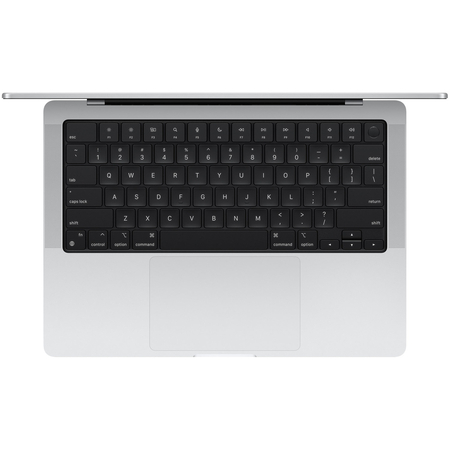 Apple MacBook Pro 14 MW2X3 Silver (M4 10-Core, GPU 10-Core, 16GB, 1TB), Общий объем твердотельных накопителей (SSD): 1 ТБ, Объем оперативной памяти: 16 ГБ, Цвет: Silver / Серебристый, изображение 2
