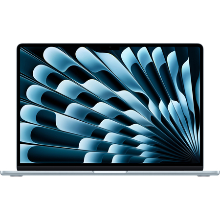 Apple MacBook Air 15 MC7A4 Sky Blue (M4 10-Core, GPU 10-Core, 16GB, 256GB), Общий объем твердотельных накопителей (SSD): 256 ГБ, Объем оперативной памяти: 16 ГБ, Цвет: Sky Blue / Голубое небо