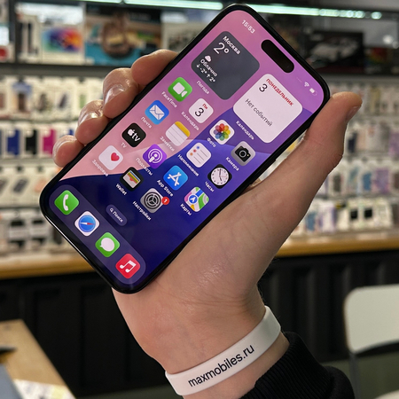 iPhone 15 256Gb Black Идеальное БУ, изображение 2