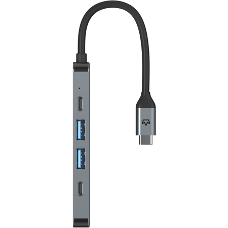 USB-хаб VLP Infinity USB-C Hub 5 в 1 Graphite, изображение 2