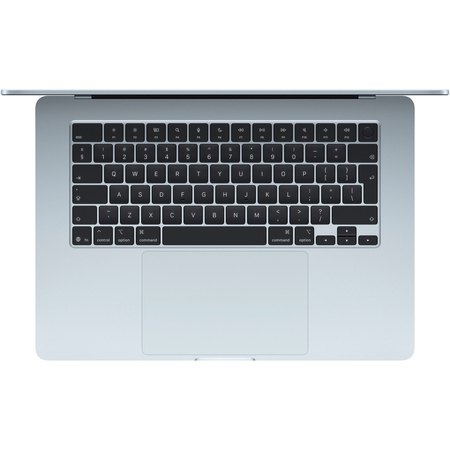 Apple MacBook Air 15 Sky Blue (M5 10-Core, GPU 10-Core, 16GB, 512GB), Общий объем твердотельных накопителей (SSD): 512 ГБ, Объем оперативной памяти: 16 ГБ, Цвет: Sky Blue / Голубое небо, изображение 2