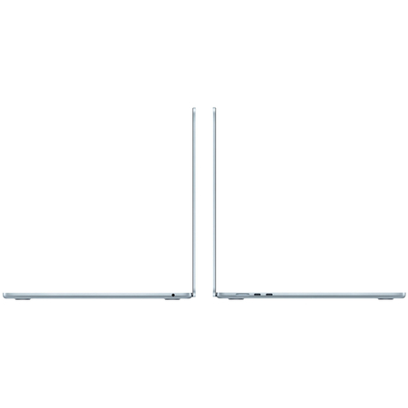 Apple MacBook Air 15 Sky Blue (M5 10-Core, GPU 10-Core, 16GB, 512GB), Общий объем твердотельных накопителей (SSD): 512 ГБ, Объем оперативной памяти: 16 ГБ, Цвет: Sky Blue / Голубое небо, изображение 3