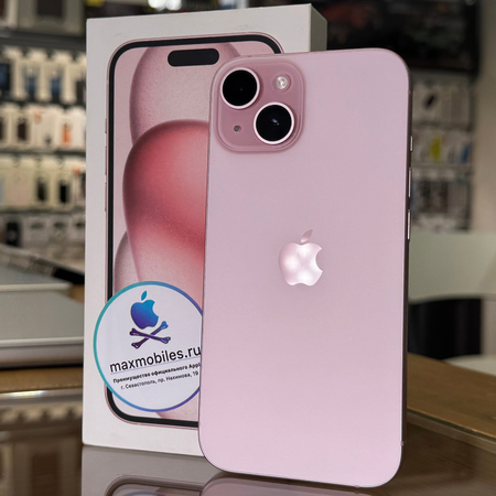 iPhone 15 256Gb Pink Идеальное БУ, изображение 3