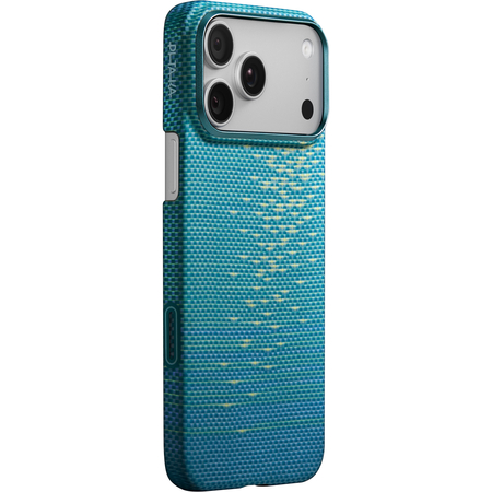 Чехол для iPhone 17 Pro Pitaka Ultra-Slim Case Lucid Blue, изображение 2