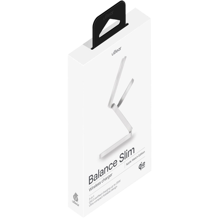 Беспроводное зарядное устройство uBear Balance Slim 3in1 Silver, Цвет: Silver / Серебристый, изображение 9