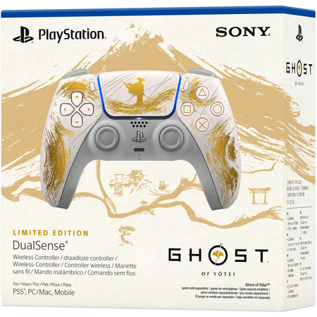 Геймпад Sony PlayStation DualSense 5 Ghost of Yotei Gold Limited Edition, Цвет: Ghost of Yotei Gold, изображение 8