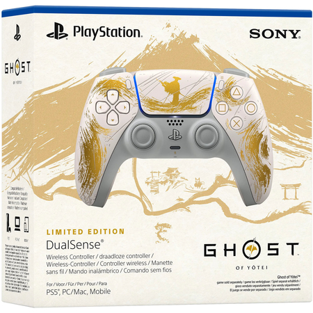 Геймпад Sony PlayStation DualSense 5 Ghost of Yotei Gold Limited Edition, Цвет: Ghost of Yotei Gold, изображение 9