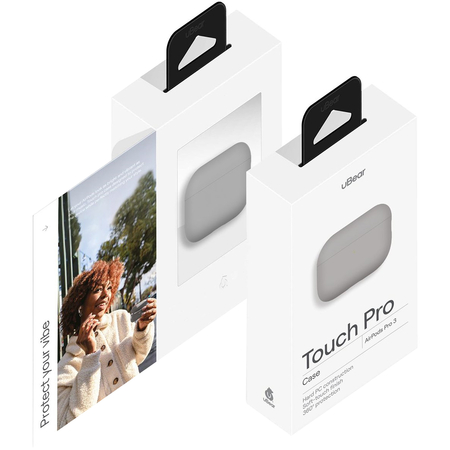 Чехол для Airpods Pro 3 uBear Touch Pro Grey, изображение 6