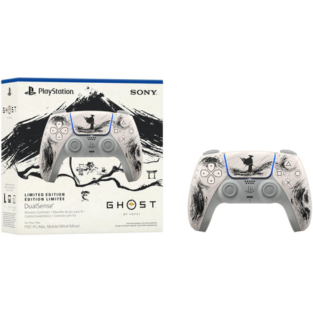 Геймпад Sony PlayStation DualSense 5 Ghost of Yotei Black Limited Edition, Цвет: Ghost of Yotei Black, изображение 6