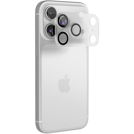 Защитное стекло для камеры iPhone 17 Pro Max VLP Lens Protector с черной рамкой, изображение 2