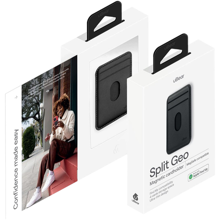 Картхолдер uBear Split Geo Black, изображение 8
