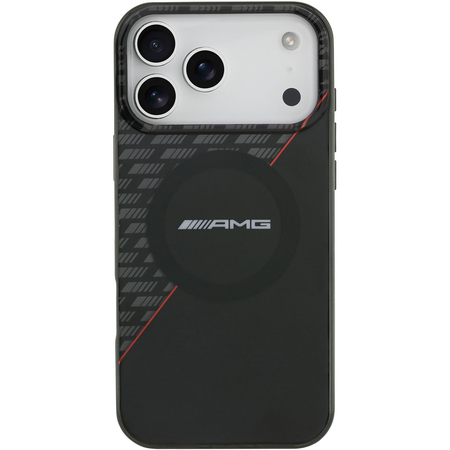 Чехол для iPhone 17 Pro CG Mobile AMG IML Double layer Rhombs Hard Black/Red