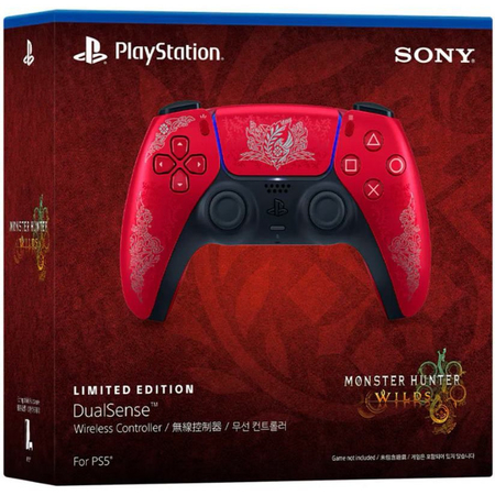 Геймпад Sony PlayStation DualSense 5 Monster Hunter Wild, Цвет: Monster Hunter, изображение 4