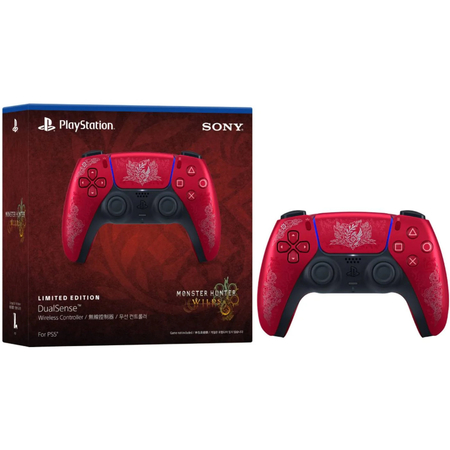Геймпад Sony PlayStation DualSense 5 Monster Hunter Wild, Цвет: Monster Hunter, изображение 2