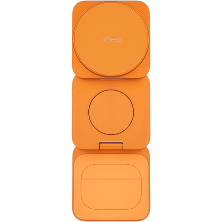 Беспроводное зарядное устройство uBear Balance Slim 3in1 Cosmic Orange, Цвет: Orange / Оранжевый, изображение 7