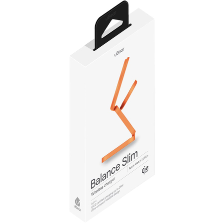 Беспроводное зарядное устройство uBear Balance Slim 3in1 Cosmic Orange, Цвет: Orange / Оранжевый, изображение 9