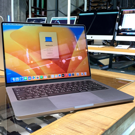 MacBook Pro 14" 2021 Silver M1 Pro 16Gb 512Gb Идеальное БУ