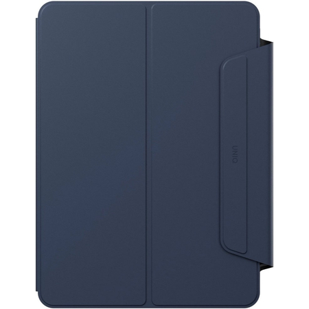 Чехол для iPad Air 11 (2024-2026) Uniq ROVUS SnapMount Magnetic 360 Rotating Detachable Navy Blue