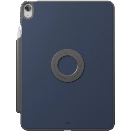 Чехол для iPad Air 11 (2024-2026) Uniq ROVUS SnapMount Magnetic 360 Rotating Detachable Navy Blue, изображение 2