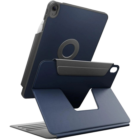 Чехол для iPad Air 11 (2024-2026) Uniq ROVUS SnapMount Magnetic 360 Rotating Detachable Navy Blue, изображение 7