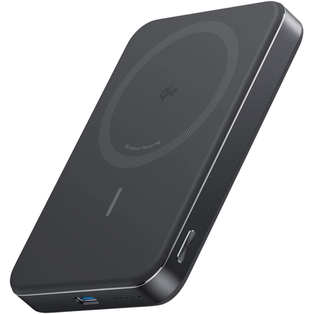 Внешний аккумулятор Anker MagGo Ultra-Slim A1664 10000mAh Black, Цвет: Black / Черный