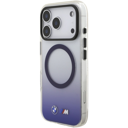 Чехол для iPhone 17 Pro CG Mobile BMW M-series IML Metal camera Double logo Gradient Hard Navy, изображение 2