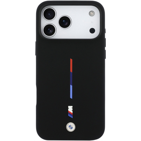 Чехол для iPhone 17 Pro CG Mobile BMW M-series Liquid silicone Metal cam Tricolor Hard Black