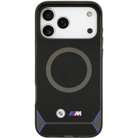 Чехол для iPhone 17 Pro CG Mobile BMW M-series IML Metal camera Double logo Hard Blue