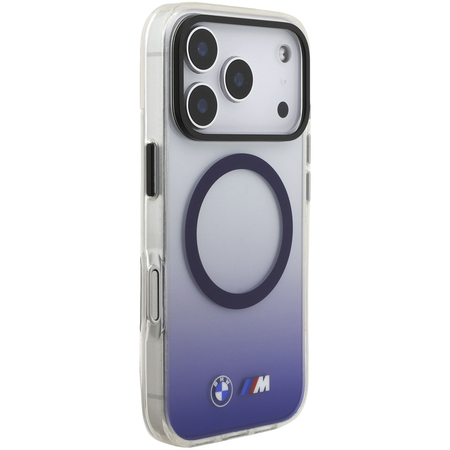 Чехол для iPhone 17 Pro CG Mobile BMW M-series IML Metal camera Double logo Gradient Hard Navy, изображение 3