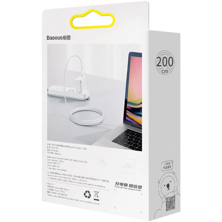 Кабель Baseus Superior USB-C to USB-C 100W (2m), изображение 5