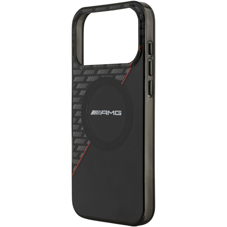 Чехол для iPhone 17 Pro CG Mobile AMG IML Double layer Rhombs Hard Black/Red, изображение 5